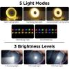 imageOGERY 2Pack Camping String Lights 4 in 1 Quick Storage 328FT Rechargeable Tent Lights String with 8 Lighting Modes Hanging Waterproof Portable LED Lamp for Outdoor Patio Awning Party EssentialsBlack