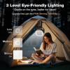 imageOGERY F21 Camping Fan with Stand 20000mAh Rechargeable Battery Powered Standing Fan LED Lanterns for Power Outages Strong Wind Fast Charging for Tent Travel Bedroom Camping Essentials