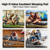imageOGERY Self Inflating Sleeping Pad with Electric Pump 315quot UltraThick Memory Foam Camping Pad 4 Season Camping Mattress Pad with Builtin Pillow Camping Essentials Gear for Tent Travel CarGrey