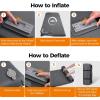 imageOGERY Self Inflating Sleeping Pad with Electric Pump 315quot UltraThick Memory Foam Camping Pad 4 Season Camping Mattress Pad with Builtin Pillow Camping Essentials Gear for Tent Travel CarGrey