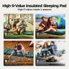 imageOGERY Self Inflating Sleeping Pad with Electric Pump 315quot UltraThick Memory Foam Camping Pad 4 Season Camping Mattress Pad with Builtin Pillow Camping Essentials Gear for Tent Travel CarGreen