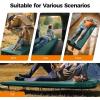 imageOGERY Self Inflating Sleeping Pad with Electric Pump 315quot UltraThick Memory Foam Camping Pad 4 Season Camping Mattress Pad with Builtin Pillow Camping Essentials Gear for Tent Travel CarGreen