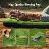 imageOGERY Sleeping Pad for Camping 6quot ExtraThick Reinforced Camping Sleeping Pad with Pillows ampamp Builtin Foot Pump Ultralight Self Inflating Air Mattress Mat for Tent Hiking Essentials GearGreen