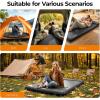 imageOGERY Self Inflating Sleeping Pad with Electric Pump 315 UltraThick Memory Foam Camping Pad 4 Season Camping Mattress Pad with Builtin Pillow Camping Essentials Gear for Tent Travel Car DoubleGrey