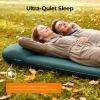 imageOGERY Self Inflating Sleeping Pad with Electric Pump 315 UltraThick Memory Foam Camping Pad 4 Season Camping Mattress Pad with Builtin Pillow Camping Essentials Gear for Tent Travel Car DoubleGreen
