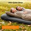 imageOGERY Self Inflating Sleeping Pad with Electric Pump 315 UltraThick Memory Foam Camping Pad 4 Season Camping Mattress Pad with Builtin Pillow Camping Essentials Gear for Tent Travel Car DoubleGrey