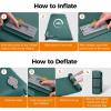 imageOGERY Self Inflating Sleeping Pad with Electric Pump 315 UltraThick Memory Foam Camping Pad 4 Season Camping Mattress Pad with Builtin Pillow Camping Essentials Gear for Tent Travel Car DoubleGreen