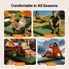 imageOGERY SelfInflating Sleeping Pad with Builtin Foot Pump 3 Memory Camping Mattress Pad Quiet amp 95 RValue Insulated Sleeping Mat Camping Essential Gear for Car Tent CampingGreen