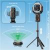 imageOGERY Camping Fan Portable Fan with Adjustable Height Stand 20000mAh Rechargeable Battery Powered Fan with Remote LED Light Auto Oscillation Fast Charging Floor or Desk Fan for Tent RV Travel