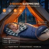 image:imageOGERY Sleeping Bag for Kids amp Toddlers  3 Seasons Warm amp Cool Sleeping Bag for Boys Girls Lightweight amp Washable Camping Sleeping Bags Sleepover Camp Travel Up to 47Navy Blue