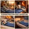 image:imageOGERY Sleeping Bag for Kids amp Toddlers  3 Seasons Warm amp Cool Sleeping Bag for Boys Girls Lightweight amp Washable Camping Sleeping Bags Sleepover Camp Travel Up to 47Navy Blue