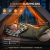 image:imageOGERY Sleeping Bag for Kids amp Toddlers  3 Seasons Warm amp Cool Sleeping Bag for Boys Girls Lightweight amp Washable Camping Sleeping Bags Sleepover Camp Travel Up to 47Forest Green
