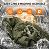 image:imageOGERY Sleeping Bag for Kids amp Toddlers  3 Seasons Warm amp Cool Sleeping Bag for Boys Girls Lightweight amp Washable Camping Sleeping Bags Sleepover Camp Travel Up to 47Forest Green