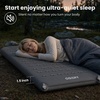 image:imageOGERY Sleeping Pad for Camping 15 Thick Foam Camping Mattress with Pump Sack for Quick Inflation Insulated Lightweight Sleeping Mat for Tent Car Backpacking