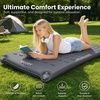 image:imageOGERY Sleeping Pad for Camping 15 Thick Foam Camping Mattress with Pump Sack for Quick Inflation Insulated Lightweight Sleeping Mat for Tent Car Backpacking