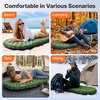 image:imageOGERY Sleeping Pad for Camping RValue 90 Insulated 4 Season Sleeping Mat 47 Thick Ultralight Inflatable Camping Air Mattress with Pump Bag Compact for Cold Weather