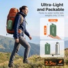 image:imageOGERY Sleeping Pad for Camping RValue 90 Insulated 4 Season Sleeping Mat 47 Thick Ultralight Inflatable Camping Air Mattress with Pump Bag Compact for Cold Weather