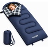 image:imageOGERY Sleeping Bag for Kids amp Toddlers  3 Seasons Warm amp Cool Sleeping Bag for Boys Girls Lightweight amp Washable Camping Sleeping Bags Sleepover Camp Travel Up to 47Navy Blue