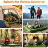 image:imageOGERY Sleeping Pad Ultralight Inflatable Sleeping Pad for Camping with Pillow Builtin Foot Pump 6 ExtraThick Reinforced Camping Mattress for Hiking Backpacking TentGreen