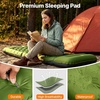 image:imageOGERY Sleeping Pad Ultralight Inflatable Sleeping Pad for Camping with Pillow Builtin Foot Pump 6 ExtraThick Reinforced Camping Mattress for Hiking Backpacking TentGreen