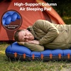 image:imageOGERY Sleeping Pad Ultralight Inflatable Sleeping Pad for Camping with Pillow Builtin Foot Pump 6 ExtraThick Reinforced Camping Mattress for Hiking Backpacking TentBlue