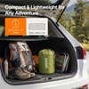 image:imageOGERY Sleeping Pad for Camping HighDensity Foam Camping Mattress Insulated Sleeping Mat for Tent Floor SUV Car Bed Camping Cot Packable Travel Bed with Pump SackGreen