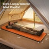 image:imageOGERY Sleeping Pad for Camping HighDensity Foam Camping Mattress Insulated Sleeping Mat for Tent Floor SUV Car Bed Camping Cot Packable Travel Bed with Pump SackOrange