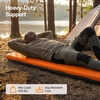 image:imageOGERY Sleeping Pad for Camping HighDensity Foam Camping Mattress Insulated Sleeping Mat for Tent Floor SUV Car Bed Camping Cot Packable Travel Bed with Pump SackOrange