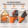 image:imageOGERY Sleeping Pad for Camping HighDensity Foam Camping Mattress Insulated Sleeping Mat for Tent Floor SUV Car Bed Camping Cot Packable Travel Bed with Pump SackOrange