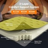 image:imageOGERY Sleeping Pad for Camping HighDensity Foam Camping Mattress Insulated Sleeping Mat for Tent Floor SUV Car Bed Camping Cot Packable Travel Bed with Pump SackGreen
