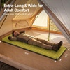 image:imageOGERY Sleeping Pad for Camping HighDensity Foam Camping Mattress Insulated Sleeping Mat for Tent Floor SUV Car Bed Camping Cot Packable Travel Bed with Pump SackGreen