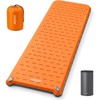 image:imageOGERY Sleeping Pad for Camping HighDensity Foam Camping Mattress Insulated Sleeping Mat for Tent Floor SUV Car Bed Camping Cot Packable Travel Bed with Pump SackOrange