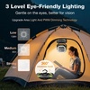 image:imageOGERY Camping Fan Portable Fan Rechargeable with 20000mAh Battery Stepless Speed Control Fast Charging Remote amp LED Lantern for Tent Travel Car Camping Camping EssentialsBlackGreen