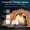 image:imageOGERY Portable Fan Rechargeable Camping Fan for Tent with Up to 200H Runtime Battery Powered Fan with Remote LED Lantern Stepless Speed Auto Oscillation Camping Essentials amp GearBlackOrange
