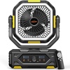 image:imageOGERY 2026 Upgraded Camping Fan Stronger Wind Stepless Speed Regulation Fast Charging for Tent Travel Car Outdoor Camping Essentials